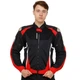 Мотокуртка текстильная SCOYCO JK98 2XL Черный/Красный/Белый - изображение 1