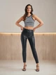 Топ жіночий Fashion 709001-WB 40 Чорний \ Білий - изображение 4