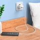 Зарядний пристрій Hoco C106A 10.5W порт 1xUSB + кабель USB-TypeC White (36681) - зображення 5