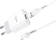 Зарядное устройство Hoco C81A 2.1A порт USB + кабель USB-TypeC White (36684) - изображение 4