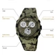 Часы наручные 2109CMGN SKMEI, ARMY GREEN CAMOUFLAGE - изображение 3