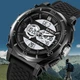 Годинник наручний 2098BKWT SKMEI, BLACK-WHITE - зображення 2