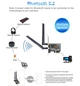 Двохдіапазонний PCI-E Wi-Fi 6 1800Mbps + BT5.2 (AX) адаптер 2.4/5GHz + Bluetooth 5.2 (PCI-AX1800-L) - зображення 5