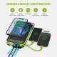 Зовнішній портативний акумулятор Power Bank FM radio Wireless charger 20000mAh PN-W26 IPX4 |1USB/Type-C, 15W/3A, Qi| - зображення 5