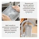 Чарівна металева серветка двошарова для кухні KeepHome набір 10 шт. NON-SCRATCH WIRE DISHCLOTH багаторазова 20х20 см - зображення 11