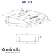 Вытяжка плоская Minola HPL 615 WH - изображение 11