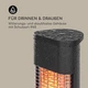 Инфракрасный обогреватель BLUMFELDT HEAT GURU PLUS BLACK, 1.2 кВт - изображение 3