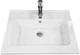 Раковина, умывальник накладной, искусственный камень ADAMANT Flat 60 White - изображение 2