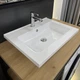 Раковина, умывальник накладной, искусственный камень ADAMANT Flat 60 White - изображение 5