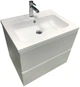 Раковина, умывальник накладной, искусственный камень ADAMANT Flat 60 White - изображение 4