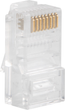 Wtyk modularny Lanberg RJ-45 UTP Cat 6 8P8C 20 szt (PLU-6020EZ) - obraz 1