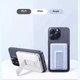 Магнитный Magsafe повербанк Anker A1652 MagGo 10 000 mAh с беспроводной зарядкой и подставкой Белый - изображение 7
