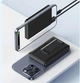 Магнитный Magsafe повербанк Anker A1652 MagGo 10 000 mAh с беспроводной зарядкой и подставкой Черный - изображение 4