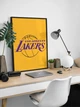 Постер Лос Анджелес Лейкерс / плакат Los Angeles Lakers / баскетбол - изображение 1