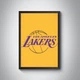 Постер Лос Анджелес Лейкерс / плакат Los Angeles Lakers / баскетбол - изображение 2