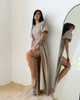 Платье Jadone Fashion Амелия S бежевый - изображение 8
