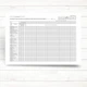 Накопичувальна відомість по використанню продуктів харчування (Офсет А3) - изображение 1