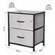 Комод бытовой LUMINARIA PERFECT GRAY 2B - изображение 2
