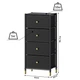 Комод побутовий LUMINARIA ELEGANCE BLACK 4B - зображення 2