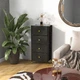 Комод побутовий LUMINARIA ELEGANCE BLACK 4B - зображення 5