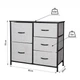 Комод побутовий LUMINARIA PERFECT GRAY 5B - зображення 3