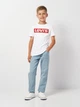 Подростковые джинсы для мальчика Levi's Lvb 501 Orginal Denim Jeans 9EG996-L6Z-LQ 134-140 см Голубые (3665115955422) - изображение 3