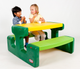 Великий дитячий стіл для пікніка Little Tikes Large Picnic Table Evergreen (0050743547065) - зображення 2