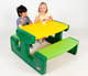 Великий дитячий стіл для пікніка Little Tikes Large Picnic Table Evergreen (0050743547065) - зображення 3