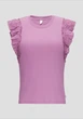 Футболка s.Oliver 2147382 XS Фиолетовая - изображение 5