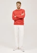 Чоловічий світшот Regular Fit H&M (57374) L Червоний - изображение 5