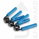 Эспандер Кистевой UP & FORWARD 75 KG Метал Blue +2X PVC накладки - изображение 6