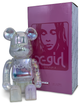 Статуетка Bearbrick X-Girl White 400% 28 см Medicom Toy Барвисто прозорий - зображення 7