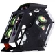 Корпус QUBE STALKER Black-Orange + Набір кабелів для блоку живлення Black-Orang (STALKER_FMBU3) - зображення 10