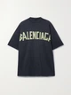 Женская футболка с принтом BALENCIAGA Скотч Размер S Черный - изображение 1