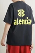 Женская футболка с принтом BALENCIAGA Скотч Размер S Черный - изображение 2