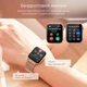 Смарт-годинник MELANDA, Ultra HD екран, Bluetooth дзвінки, з двома ремінцями, Black - зображення 3