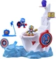 Игровой набор Marvel STNT SQD Команда каскадеров Капитан Америка (F6894/F7059) - изображение 1