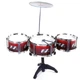 Барабанная установка детская Kingmeda Jazz Drum Rock Star стойка 2 ударные палочки 685-60 - изображение 1