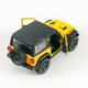 Джип "Kinsmart" Jeep Wrangler желтый (1:34) KT5412WB - изображение 3