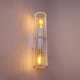 Бра под две лампы Е27 MSK Electric Malta настенный светильник в стиле лофт NL 1040 WH - изображение 3
