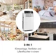 Фреоновий Мобільний Кондиціонер Klarstein Metrobreeze New York Smart 12k, 12000 BTU, 3,5 кВт, білий - изображение 4