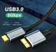 Кабель передачи данных для внешних жестких дисков USB Type-C - USB Micro-B 18см 5 Гбит/с - изображение 2