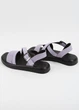 Босоножки женские Fashion 030 фиолетовые кожаные 339641_40 (25.5 см) - изображение 5