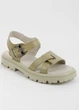 Босоножки женские Fashion 064 оливковые кожаные 339871_36 (23.5 см) - изображение 1