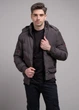 Куртка чоловіча маломірна Power 9601-A коричнева 342108_3XL - зображення 4