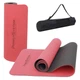 Килимок для йоги та фітнесу Power System PS-4060 TPE Yoga Mat Premium Red (183х61х0.6) - зображення 1