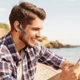 Bluetooth моно-гарнітура Earldom ET-BH65 Business Wirelss Headset (Чорний) - изображение 4