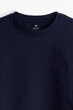 Футболка H&M Loose Fit XS темно-синій 0608945107 - зображення 6