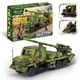 Конструктор военный САУ Caesa IBLOCK Армия 639 деталей (PL-921-507) - изображение 3