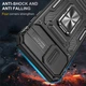 Ударопрочный чехол Epik Camshield Army Ring для Apple iPhone 11 (6.1") Черный / Black - изображение 2
